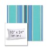 Picture of Dolce Oasis | Set of 2 | 10" X 24" Sunbrella Outdoor Throw Pillows with Premium Inserts
