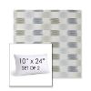 Picture of Dream Mist | Set of 2 | 10" X 24" Sunbrella Outdoor Throw Pillows with Premium Inserts