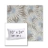 Picture of Etta Vapor | Set of 2 | 10" X 24" Sunbrella Outdoor Throw Pillows with Premium Inserts