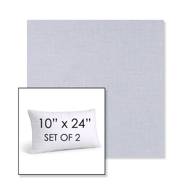 Picture of Exhale Sky | Set of 2 | 10" X 24" Sunbrella Outdoor Throw Pillows with Premium Inserts