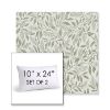 Picture of Exquisite Aloe | Set of 2 | 10" X 24" Sunbrella Outdoor Throw Pillows with Premium Inserts