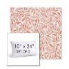Picture of Exquisite Guava | Set of 2 | 10" X 24" Sunbrella Outdoor Throw Pillows with Premium Inserts