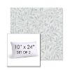 Picture of Exquisite Mist | Set of 2 | 10" X 24" Sunbrella Outdoor Throw Pillows with Premium Inserts