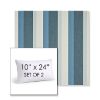 Picture of Gateway Coast | Set of 2 | 10" X 24" Sunbrella Outdoor Throw Pillows with Premium Inserts
