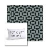 Picture of Hoopla Plume | Set of 2 | 10" X 24" Sunbrella Outdoor Throw Pillows with Premium Inserts