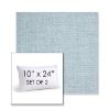 Picture of Idol Frost | Set of 2 | 10" X 24" Sunbrella Outdoor Throw Pillows with Premium Inserts