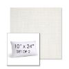 Picture of Idol Snow | Set of 2 | 10" X 24" Sunbrella Outdoor Throw Pillows with Premium Inserts