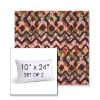 Picture of Inga Gypsy | Set of 2 | 10" X 24" Sunbrella Outdoor Throw Pillows with Premium Inserts