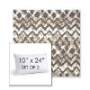 Picture of Inga Merino | Set of 2 | 10" X 24" Sunbrella Outdoor Throw Pillows with Premium Inserts