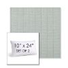 Picture of Kaia Mist | Set of 2 | 10" X 24" Sunbrella Outdoor Throw Pillows with Premium Inserts