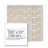 Picture of Key Figure Mineral | Set of 2 | 10" X 24" Sunbrella Outdoor Throw Pillows with Premium Inserts