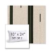 Picture of Khaima Moringa | Set of 2 | 10" X 24" Sunbrella Outdoor Throw Pillows with Premium Inserts