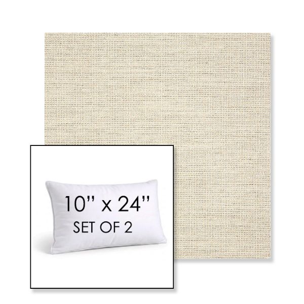 Picture of Kudos Mortar | Set of 2 | 10" X 24" Sunbrella Outdoor Throw Pillows with Premium Inserts