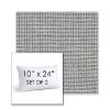 Picture of Kudos Newsprint | Set of 2 | 10" X 24" Sunbrella Outdoor Throw Pillows with Premium Inserts