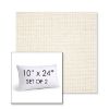 Picture of Kudos Vellum | Set of 2 | 10" X 24" Sunbrella Outdoor Throw Pillows with Premium Inserts