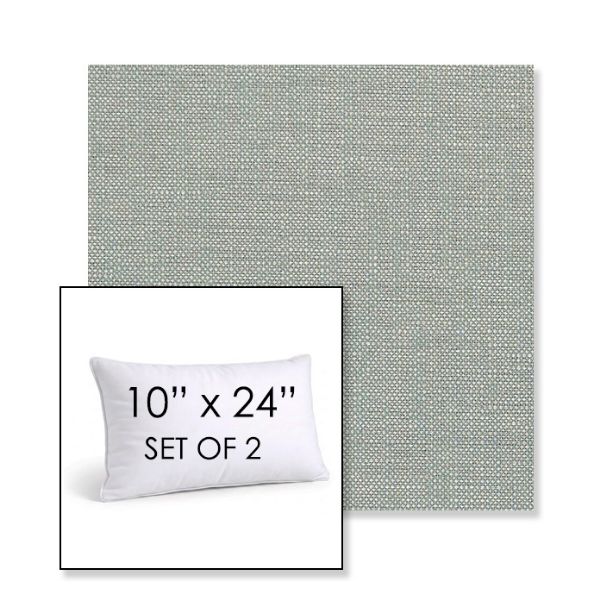 Picture of Linville Spa | Set of 2 | 10" X 24" Sunbrella Outdoor Throw Pillows with Premium Inserts