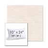 Picture of Litchfield Eggshell | Set of 2 | 10" X 24" Sunbrella Outdoor Throw Pillows with Premium Inserts