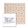 Picture of Lola Clay | Set of 2 | 10" X 24" Sunbrella Outdoor Throw Pillows with Premium Inserts