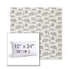 Picture of Lola Juniper | Set of 2 | 10" X 24" Sunbrella Outdoor Throw Pillows with Premium Inserts