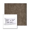 Picture of Margo Mink | Set of 2 | 10" X 24" Sunbrella Outdoor Throw Pillows with Premium Inserts