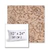 Picture of Martha Floral Dogwood | Set of 2 | 10" X 24" Sunbrella Outdoor Throw Pillows with Premium Inserts