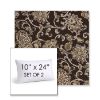 Picture of Martha Floral Garden Path | Set of 2 | 10" X 24" Sunbrella Outdoor Throw Pillows with Premium Inserts