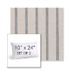 Picture of Mixi Sky | Set of 2 | 10" X 24" Sunbrella Outdoor Throw Pillows with Premium Inserts