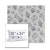 Picture of Nantucket Atlantis | Set of 2 | 10" X 24" Sunbrella Outdoor Throw Pillows with Premium Inserts