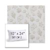 Picture of Nantucket Suntan | Set of 2 | 10" X 24" Sunbrella Outdoor Throw Pillows with Premium Inserts