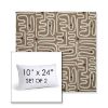 Picture of Nema Pampas | Set of 2 | 10" X 24" Sunbrella Outdoor Throw Pillows with Premium Inserts