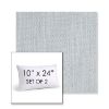 Picture of Nova Chambray | Set of 2 | 10" X 24" Sunbrella Outdoor Throw Pillows with Premium Inserts