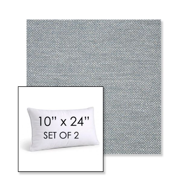 Picture of Nurture Haze | Set of 2 | 10" X 24" Sunbrella Outdoor Throw Pillows with Premium Inserts