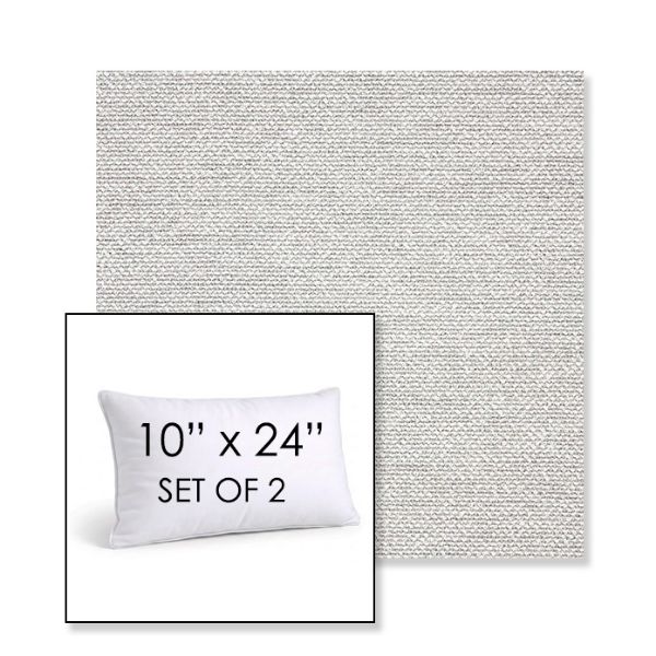 Picture of Nurture Pebble | Set of 2 | 10" X 24" Sunbrella Outdoor Throw Pillows with Premium Inserts