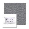 Picture of Odette Slate | Set of 2 | 10" X 24" Sunbrella Outdoor Throw Pillows with Premium Inserts