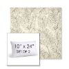 Picture of Palma Whitesand | Set of 2 | 10" X 24" Sunbrella Outdoor Throw Pillows with Premium Inserts