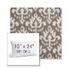 Picture of Patra Mushroom | Set of 2 | 10" X 24" Sunbrella Outdoor Throw Pillows with Premium Inserts