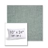Picture of Piazza Mist | Set of 2 | 10" X 24" Sunbrella Outdoor Throw Pillows with Premium Inserts