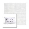 Picture of Piazza White | Set of 2 | 10" X 24" Sunbrella Outdoor Throw Pillows with Premium Inserts