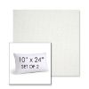Picture of Pique Salt | Set of 2 | 10" X 24" Sunbrella Outdoor Throw Pillows with Premium Inserts