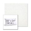 Picture of Platform Salt | Set of 2 | 10" X 24" Sunbrella Outdoor Throw Pillows with Premium Inserts