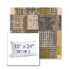 Picture of Pop Corn | Set of 2 | 10" X 24" Sunbrella Outdoor Throw Pillows with Premium Inserts
