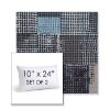 Picture of Pop Patch | Set of 2 | 10" X 24" Sunbrella Outdoor Throw Pillows with Premium Inserts