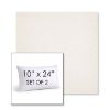 Picture of Posh Snow | Set of 2 | 10" X 24" Sunbrella Outdoor Throw Pillows with Premium Inserts