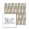 Picture of Precise Fawn | Set of 2 | 10" X 24" Sunbrella Outdoor Throw Pillows with Premium Inserts