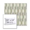 Picture of Precise Spring | Set of 2 | 10" X 24" Sunbrella Outdoor Throw Pillows with Premium Inserts
