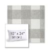 Picture of Preso Pebble | Set of 2 | 10" X 24" Sunbrella Outdoor Throw Pillows with Premium Inserts