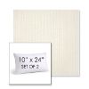 Picture of Proven Ivory | Set of 2 | 10" X 24" Sunbrella Outdoor Throw Pillows with Premium Inserts