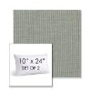 Picture of Replay Moss | Set of 2 | 10" X 24" Sunbrella Outdoor Throw Pillows with Premium Inserts