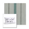 Picture of Revival Sage | Set of 2 | 10" X 24" Sunbrella Outdoor Throw Pillows with Premium Inserts