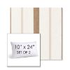 Picture of Revival Sand | Set of 2 | 10" X 24" Sunbrella Outdoor Throw Pillows with Premium Inserts